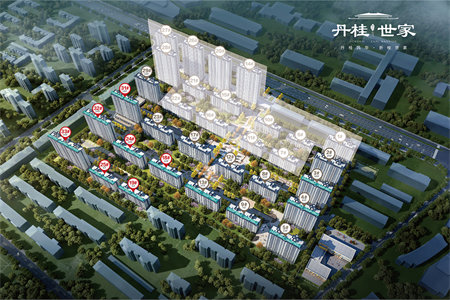 高级中学东邻圣都山水城二期3室2厅1卫60万94m2出售
